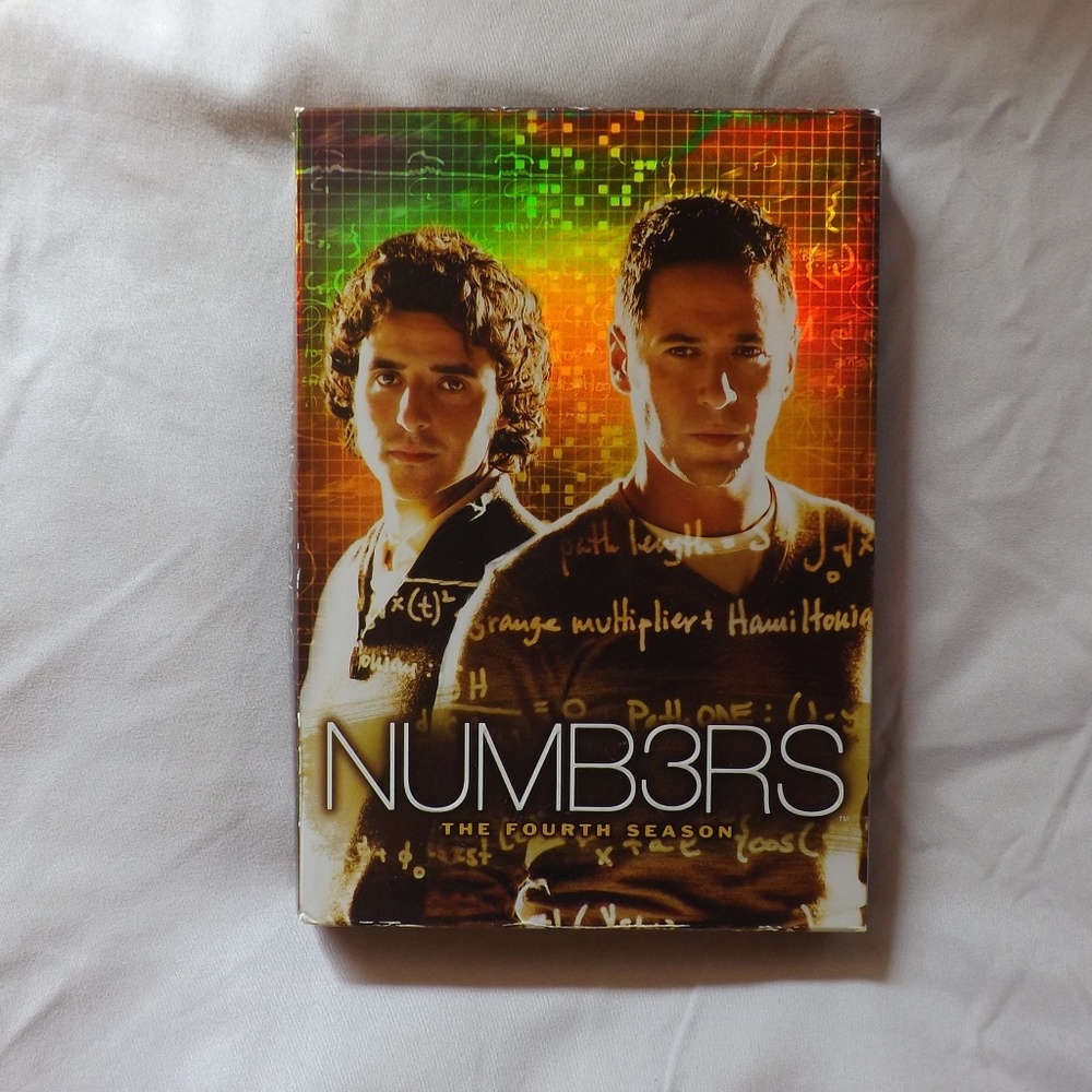 Numbers The Fourth Season DVD movies disc set